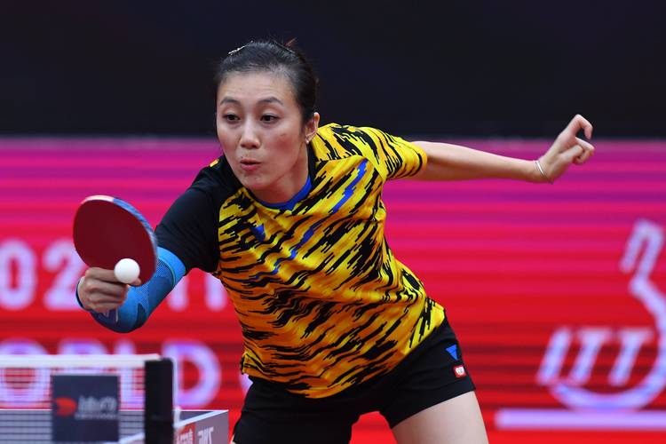 乒乓球女队员韩莹