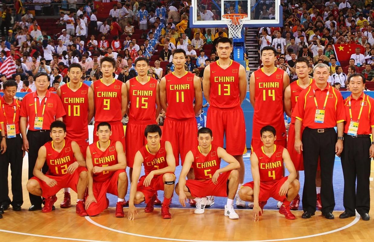 中国队男篮阵容