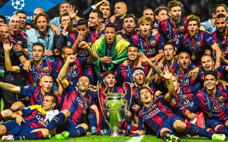 巴萨晋级欧冠8强