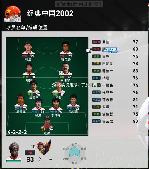 04世界杯中国队名单