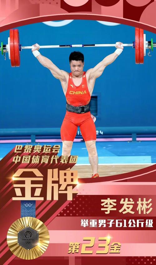 中国举重队人员