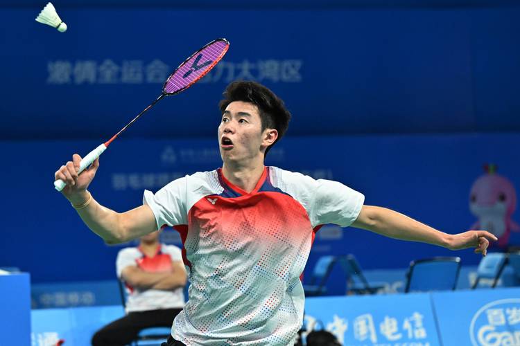 2021全运会羽毛球男单季军