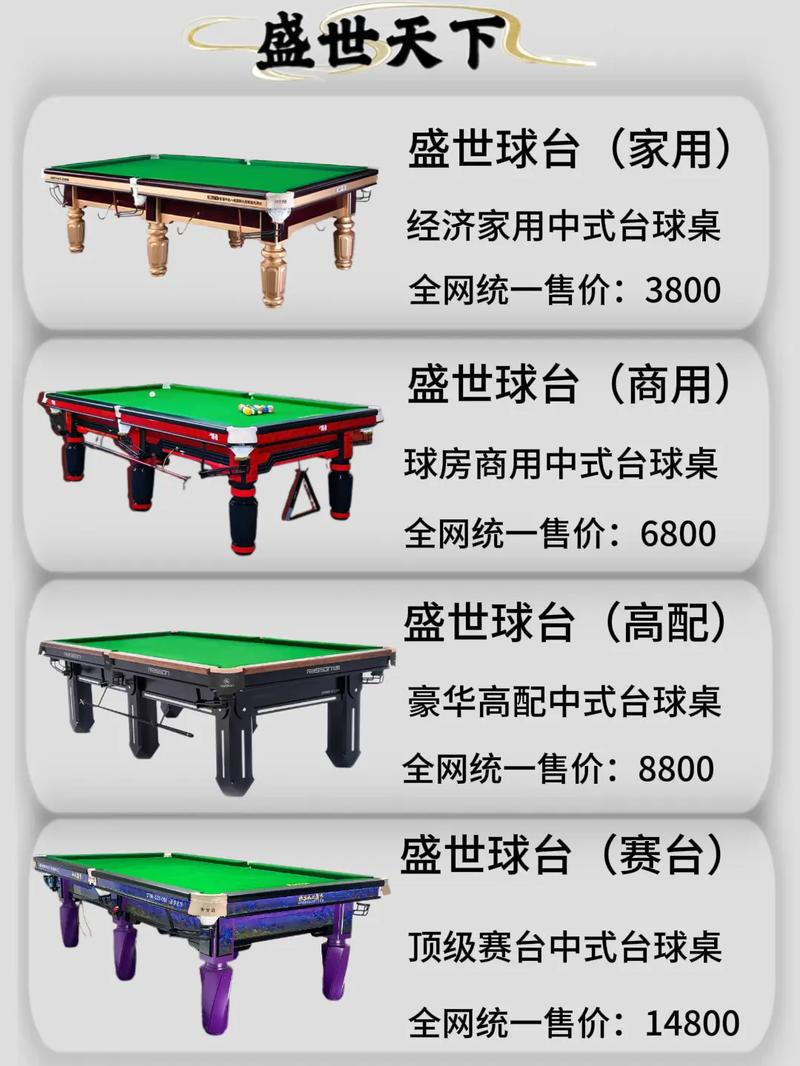 中国台球桌十大名牌