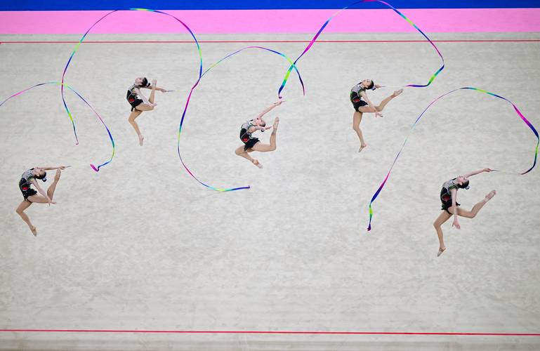 艺术体操团体全能第一