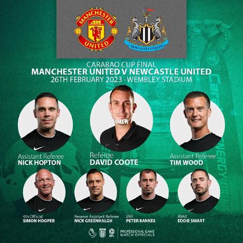 23赛季英超裁判名单