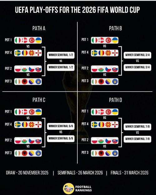 世界杯球队分布情况