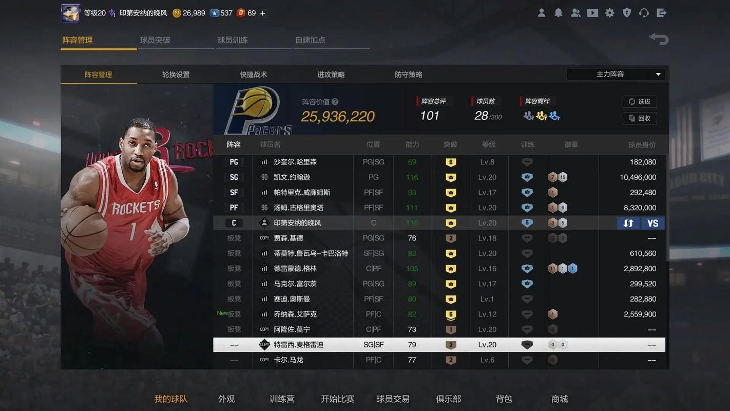 nba2kol2高性价比射手