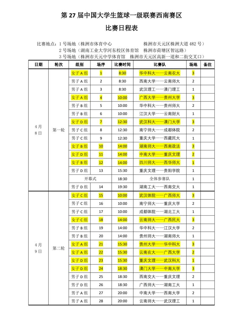 cba赛程表半决赛赛程表最新