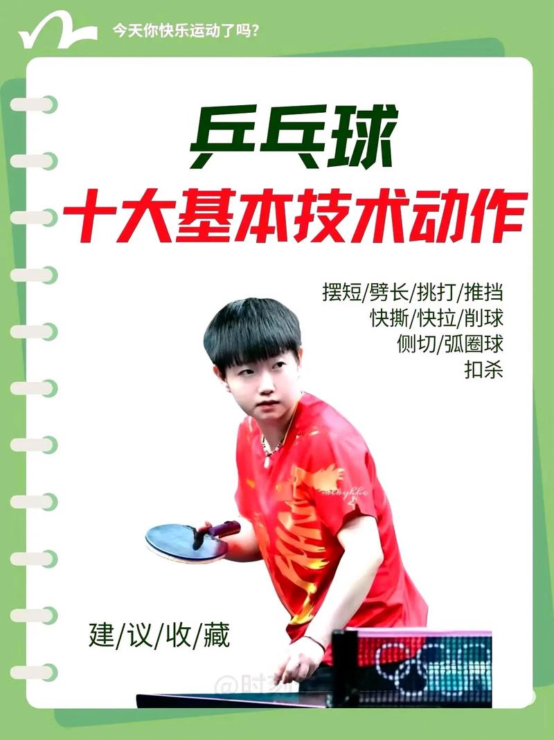 乒乓球的基本技能有哪些